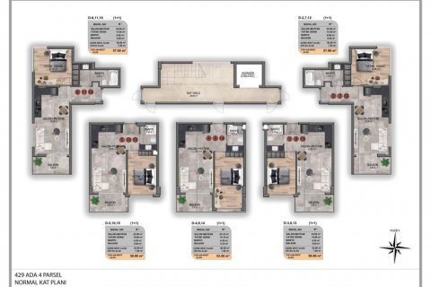 Daire Alanya, Antalya, Türkiye №186226 - 8