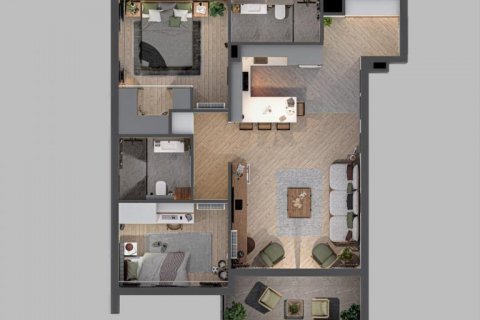 Lägenhet  i Antalya, Turkiet Nr. 186270 - 2