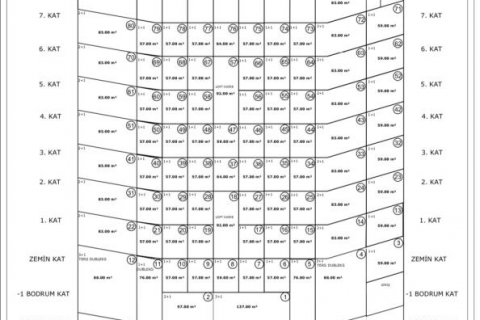 Leilighet  i Alanya, Antalya, Tyrkia Nr. 186266 - 17