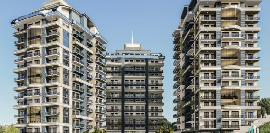 Lejlighed  i Alanya, Antalya, Tyrkiet Nr. 186267