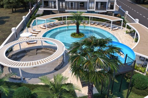 1+1 Lejlighed  i Alanya, Antalya, Tyrkiet Nr. 211410 - 16