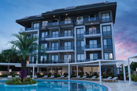 1+1 Lejlighed  i Alanya, Antalya, Tyrkiet Nr. 211410 - 4