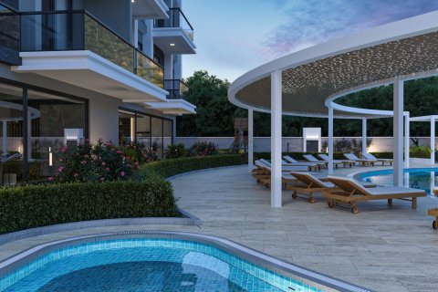 1+1 Lejlighed  i Alanya, Antalya, Tyrkiet Nr. 211410 - 11