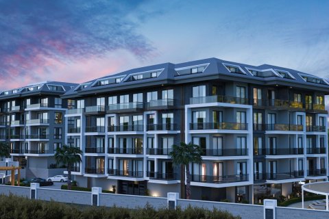 1+1 Lejlighed  i Alanya, Antalya, Tyrkiet Nr. 211410 - 7