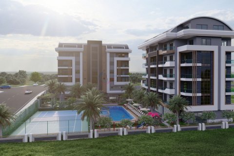 1+1 Lägenhet  i Alanya, Antalya, Turkiet Nr. 211411 - 11