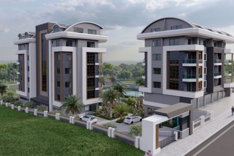 1+1 Lägenhet  i Alanya, Antalya, Turkiet Nr. 211411 - 12