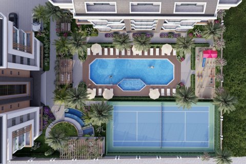 1+1 Lägenhet  i Alanya, Antalya, Turkiet Nr. 211411 - 2