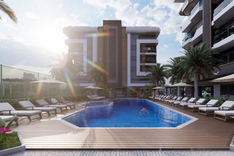 1+1 Lägenhet  i Alanya, Antalya, Turkiet Nr. 211411 - 14