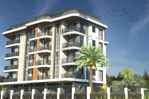 1+1 Lejlighed  i Alanya, Antalya, Tyrkiet Nr. 211403 - 3