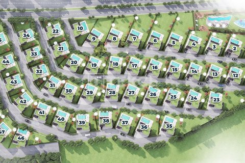 4+1 Villa  i Bodrum, Mugla, Tyrkia Nr. 44493 - 29