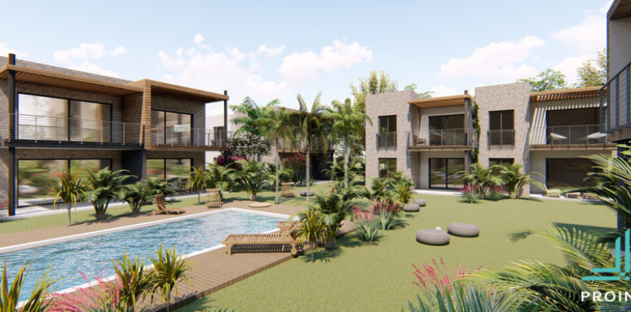 Квартира 5-х ком. в Бодруме, Мугла, Турция №186574