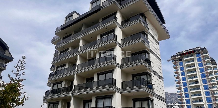 1+1 Lejlighed  i Alanya, Antalya, Tyrkiet Nr. 51821