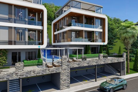 2+1 Lägenhet  i Alanya, Antalya, Turkiet Nr. 211649 - 2