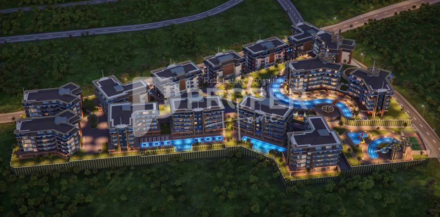 Квартира  2-х ком. в Аланье, Анталья, Турция №183981