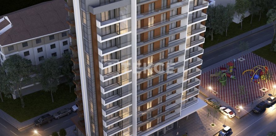 3+1 Lejlighed  i Izmir, Tyrkiet Nr. 191464