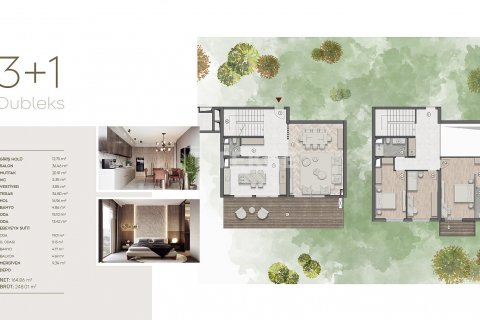 3+1 Lejlighed  i Ankara, Tyrkiet Nr. 184172 - 24