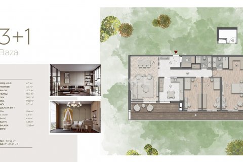 3+1 Lejlighed  i Ankara, Tyrkiet Nr. 184172 - 23