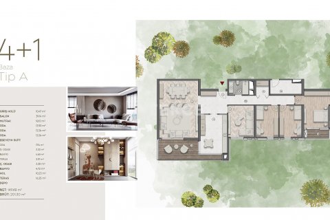 3+1 Lejlighed  i Ankara, Tyrkiet Nr. 184172 - 26