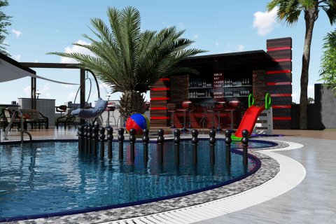 1+1 Lejlighed i Alanya, Antalya, Tyrkiet Nr. 185875 - 18