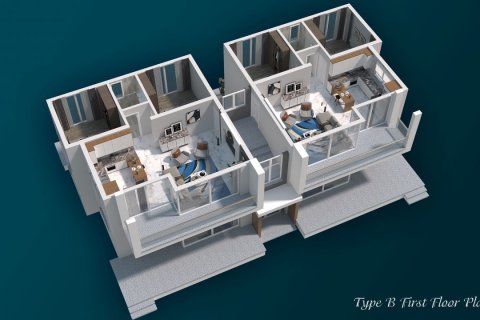 Продажа квартиры  в Фамагусте, Северный Кипр 3 комн., 90м2, №210776 – фото 22