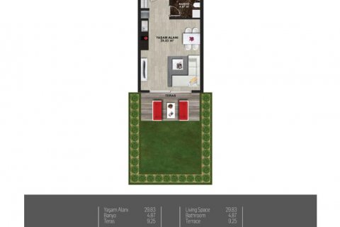 Wohnung  in Istanbul, Türkei Nr. 186093 - 27