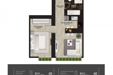 Wohnung  in Istanbul, Türkei Nr. 186093 - 28