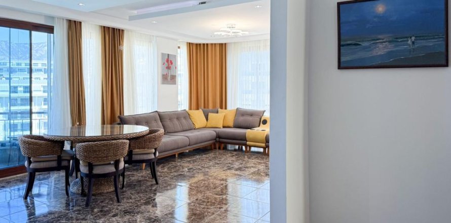 Квартира  3-х ком. в Каргыджаке, Аланья, Анталья, Турция №193282