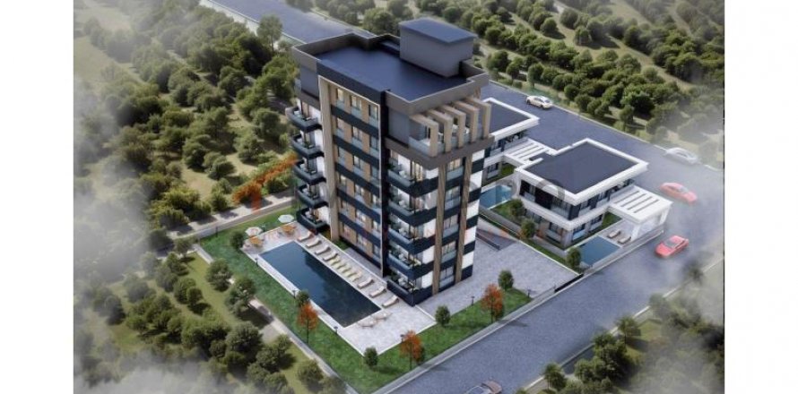 آپارتمان در Aksu ، ترکیه 2 خوابه ، 105 متر مربع. شماره 192316