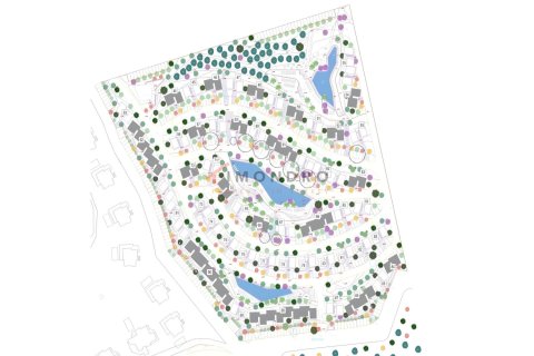 آپارتمان در  Bahceli ، ترکیه 2 خوابه ، 80 متر مربع.  شماره 192335 - 29