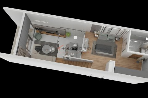 آپارتمان در  Bahceli ، ترکیه 2 خوابه ، 80 متر مربع.  شماره 192335 - 27