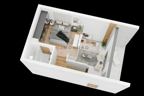 آپارتمان در  Bahceli ، ترکیه 2 خوابه ، 80 متر مربع.  شماره 192335 - 21