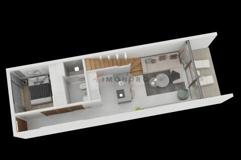 آپارتمان در  Bahceli ، ترکیه 2 خوابه ، 80 متر مربع.  شماره 192335 - 24