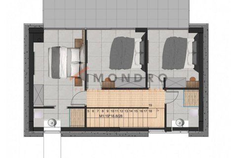 Продажа виллы  в Бахчели, Гирне, Северный Кипр 2+1, 140м2, №192320 – фото 27