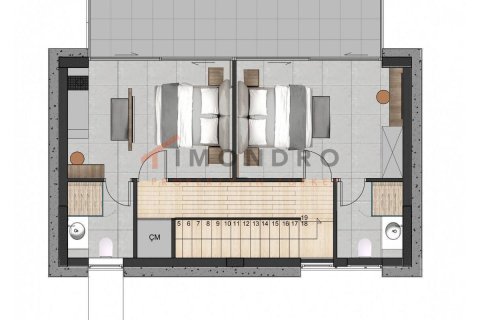 Продажа виллы  в Бахчели, Гирне, Северный Кипр 2+1, 140м2, №192320 – фото 25