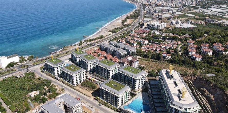 Квартира  1+1 в Каргыджаке, Аланья, Анталья, Турция №191372