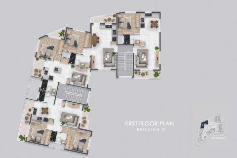 Apartment for sale  in Northern Cyprus, 65m2, No. 186513 – photo 7