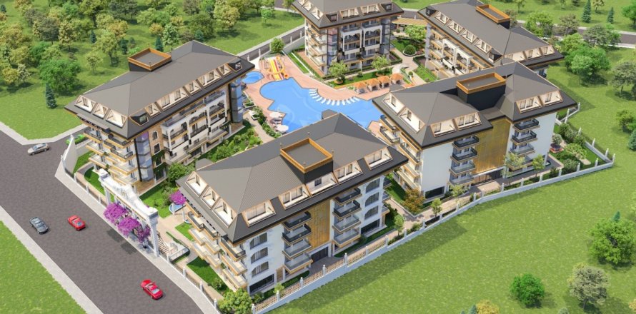 Квартира  1+1 в Оба, Анталья, Турция №188335