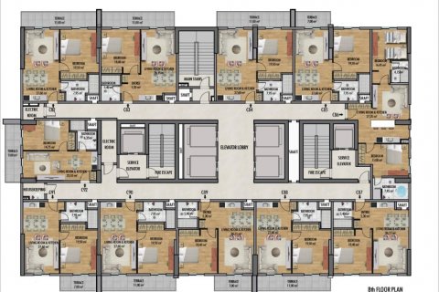 Продажа квартиры  в Стамбуле, Турция 3 комн., 122м2, №186363 – фото 30