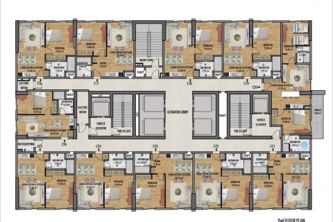Продажа квартиры  в Стамбуле, Турция 3 комн., 122м2, №186363 – фото 24