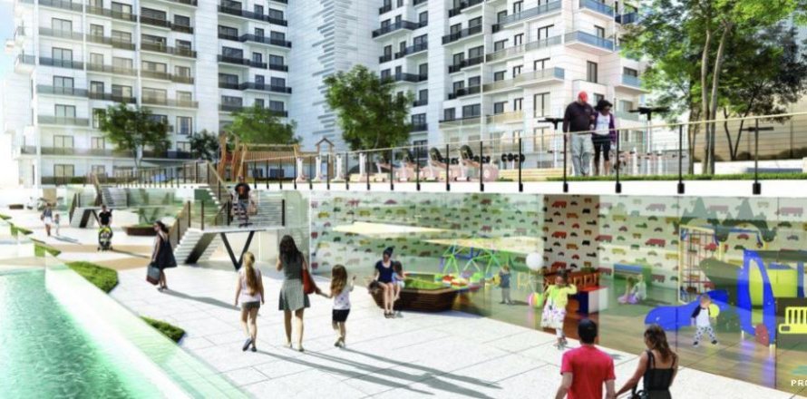 Квартира  3-х ком. в Стамбуле, Турция №186363