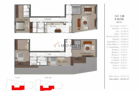 Продажа квартиры  в Ускюдар, Стамбуле, Турция 2+1, 73м2, №206530 – фото 13