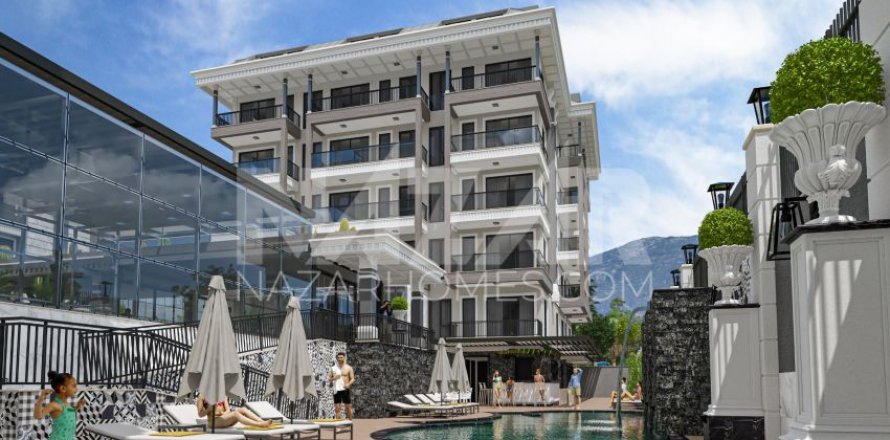 Квартира  1+1 в Аланье, Анталья, Турция №189790