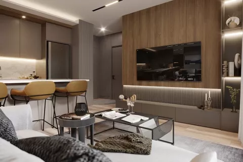 Продажа квартиры  в Аксу, Анталье, Турция 1+1, 68м2, №183161 – фото 25