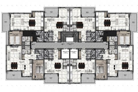 Продажа квартиры  в Аланье, Анталье, Турция 2 комн., 55м2, №186255 – фото 26
