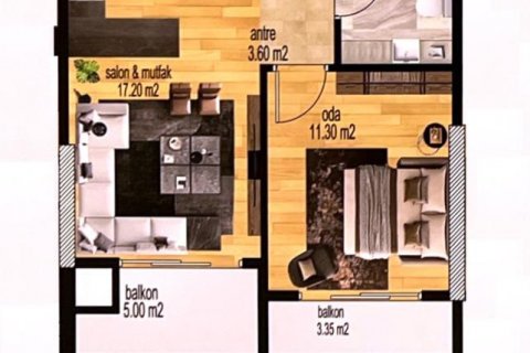 Lägenhet  i Mersin, Turkiet Nr. 186109 - 28