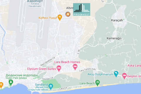 آپارتمان در Antalya ، ترکیه 54 متر مربع. شماره 186293 - 16