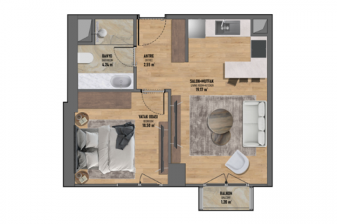 Продажа квартиры  в Стамбуле, Турция 4 комн., 150м2, №186402 – фото 18