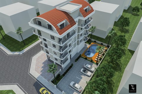 1+1 Lejlighed  i Kargicak, Alanya, Antalya, Tyrkiet Nr. 185384 - 1