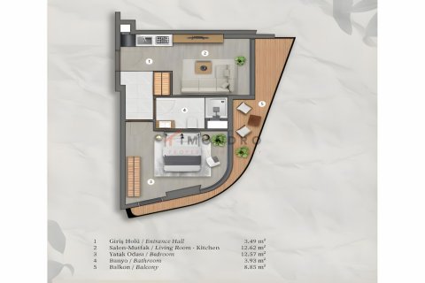 Apartment for sale  in Besiktas, Istanbul, Turkey, 3 bedrooms, 145m2, No. 193350 – photo 23