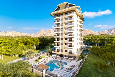 1+1 Lejlighed  i Mahmutlar, Antalya, Tyrkiet Nr. 171230 - 1